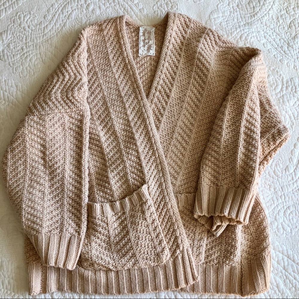 Oversized Sweater Cardigan